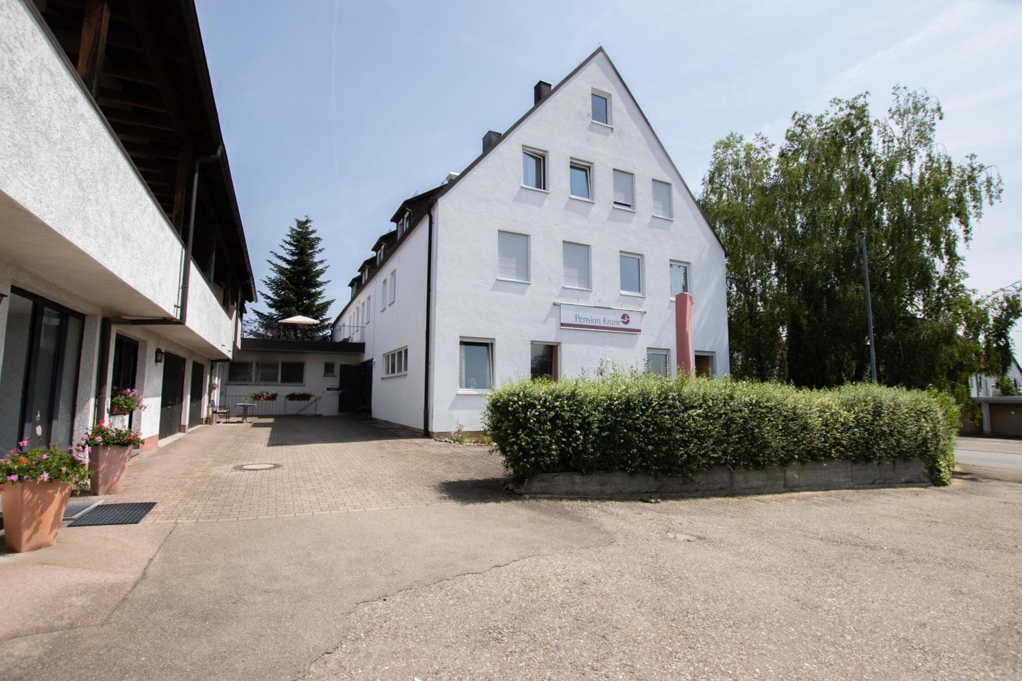 Pension Krone Schwäbisch Gmünd Zewnętrze zdjęcie